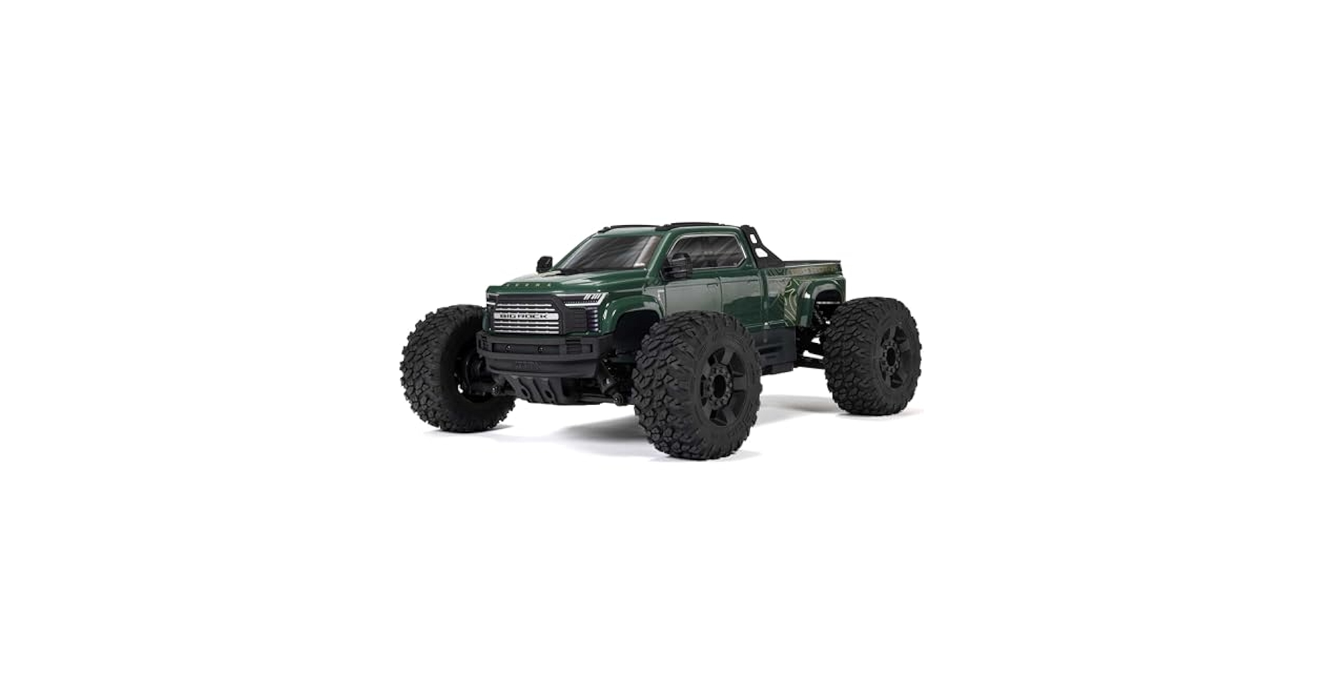 ARRMA ビッグロック　1/10 1/10 BIG ROCK 3S 4X4 RTR Brushless Monster Truck, Black | ARRMA